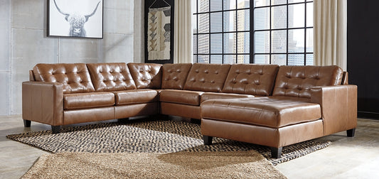 Baskove 4-Piece Sectional with Chaise