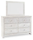 Paxberry Dresser and Mirror