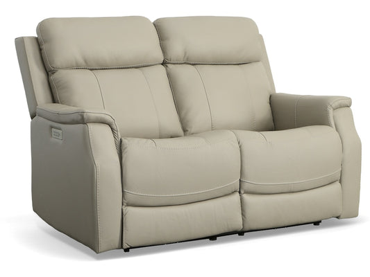 Easton Power Reclining Loveseat with Power Headrests and Lumbar