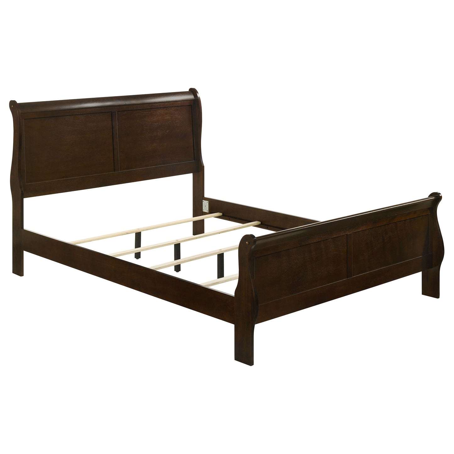 Louis Philippe 4-piece Queen Bedroom Set Cappuccino