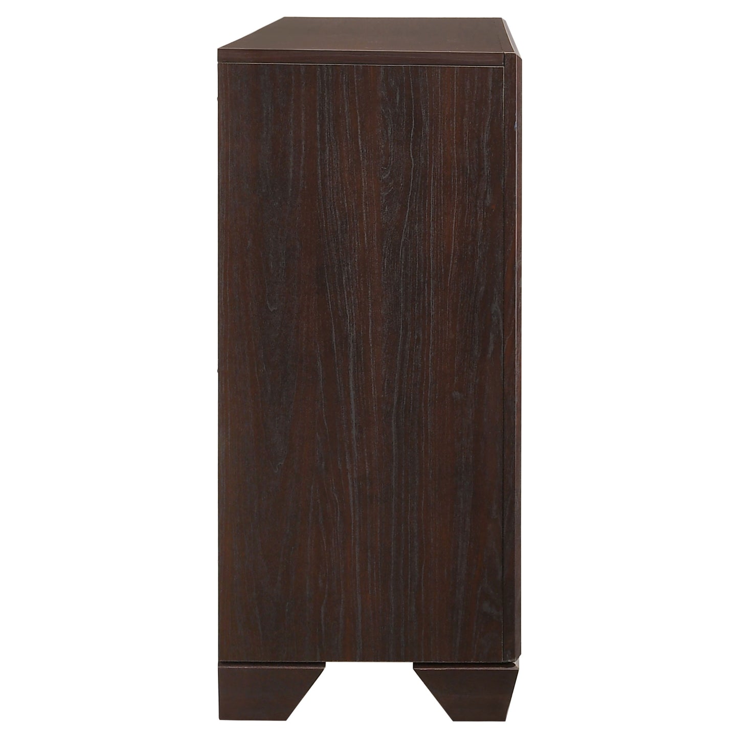 Kauffman 6-drawer Dresser Dark Cocoa