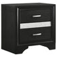 Miranda 5-piece Full Bedroom Set Black