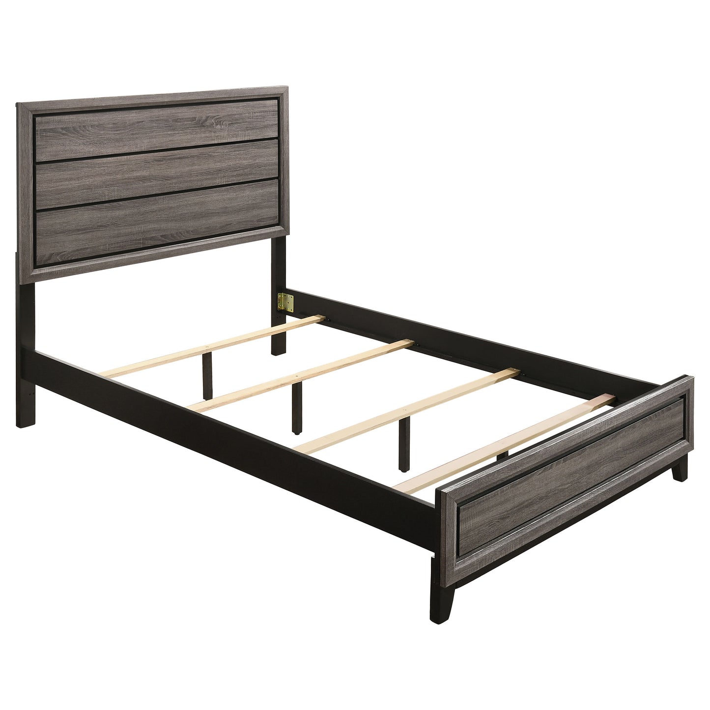 Watson 5-piece Full Bedroom Set Grey Oak