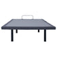 Negan Queen Adjustable Bed Base Grey and Black