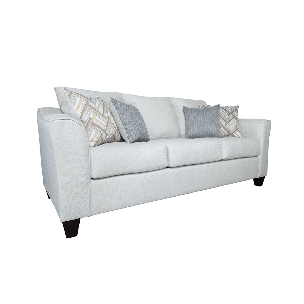 Salizar Upholstered Flared Arm Sofa Sand