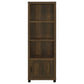 Sachin 3-shelf Engineered Wood Media Tower Dark Pine