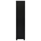 Jupiter 3-shelf Engineered Wood Media Tower Black