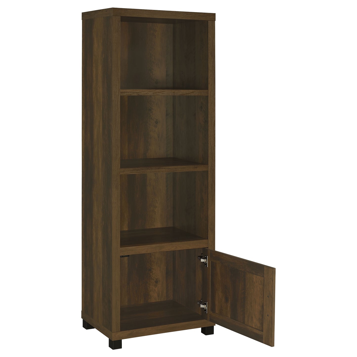 Sachin 3-piece 79" TV Entertainment Center Dark Pine