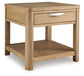 Rencott Rectangular End Table