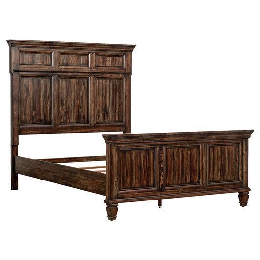 Avenue 5-piece Queen Bedroom Set Weathered Burnished Brown