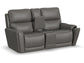 Carter Power Reclining Loveseat with Console and Power Headrests and Lumbar