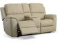 Henry Power Reclining Loveseat with Console and Power Headrests and Lumbar