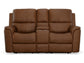 Henry Power Reclining Loveseat with Console and Power Headrests and Lumbar