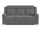 Ridge Power Reclining Sofa with Power Headrests