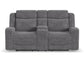 Ridge Power Reclining Loveseat with Console and Power Headrests