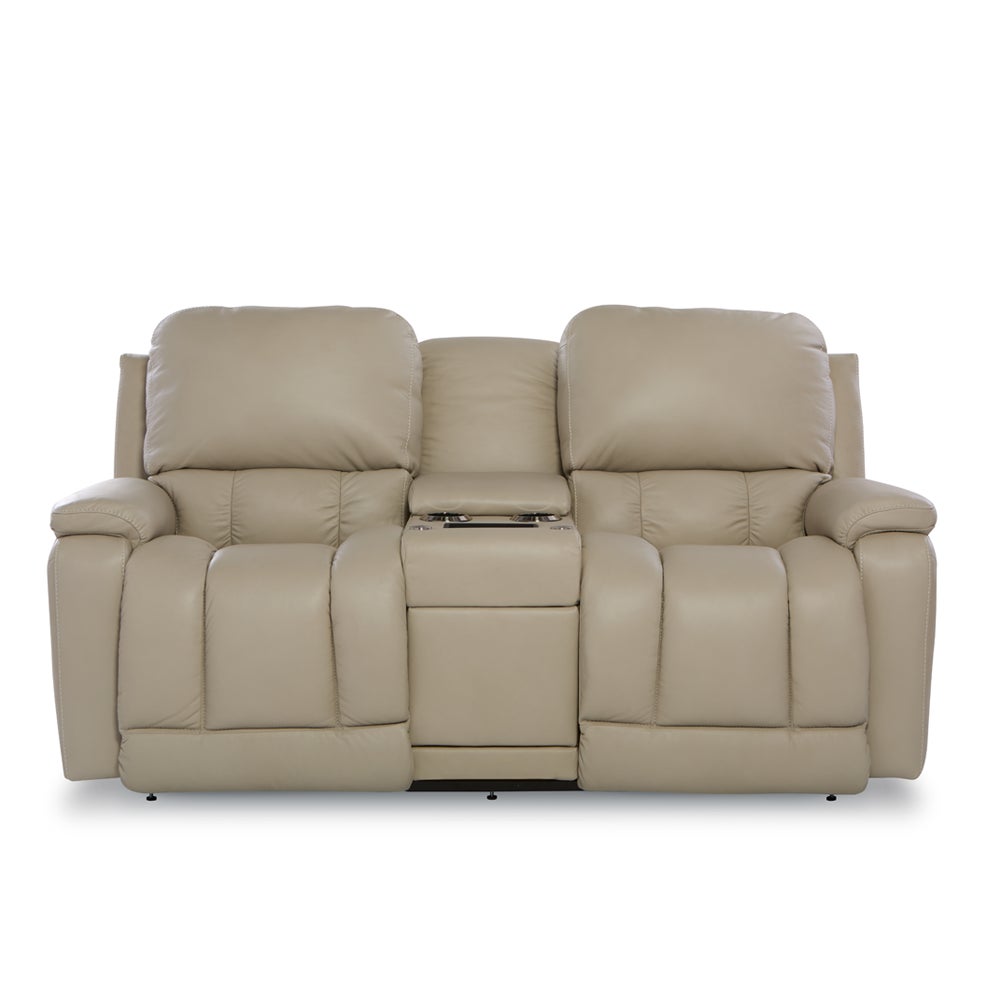 Greyson Power Reclining Loveseat w/ Headrest & Console