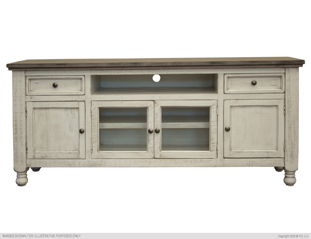 2 Drawers, 4 Doors 80" TV Stand