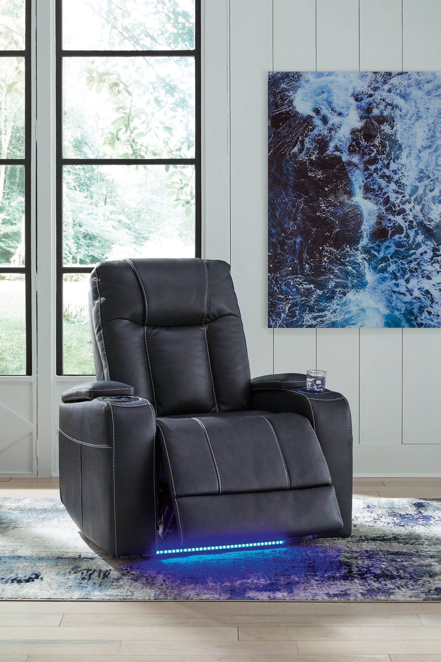 Feazada PWR Recliner/ADJ Headrest