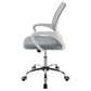 Felton Upholstered Adjustable Home Office Desk Chair Grey