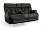 Clive Power Reclining Loveseat with Console and Power Headrests and Lumbar