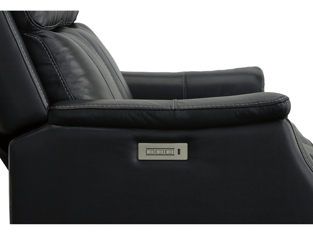 Easton Power Reclining Loveseat with Power Headrests and Lumbar