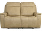 Odell Power Reclining Loveseat with Power Headrests and Lumbar