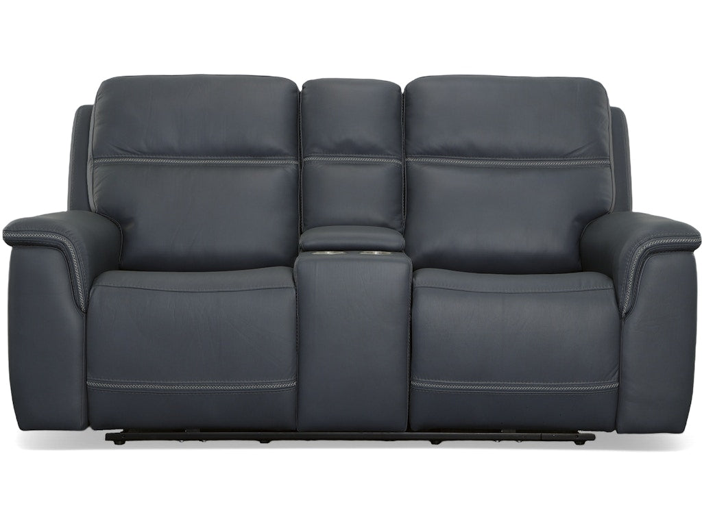 Sawyer Power Reclining Loveseat with Console and Power Headrests and Lumbar