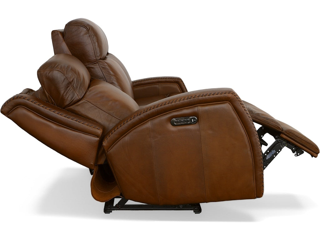 Mustang Power Reclining Sofa with Power Headrests