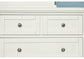 TWIN MANSION STORAGE BED - WHITE FINISH