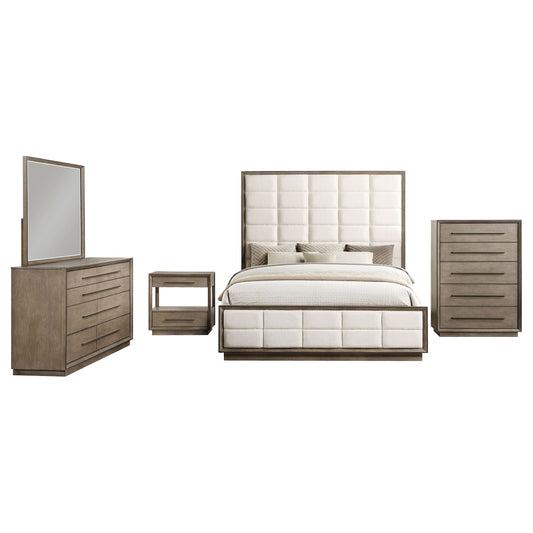 Durango 5-piece California King Bedroom Set Washed Oak