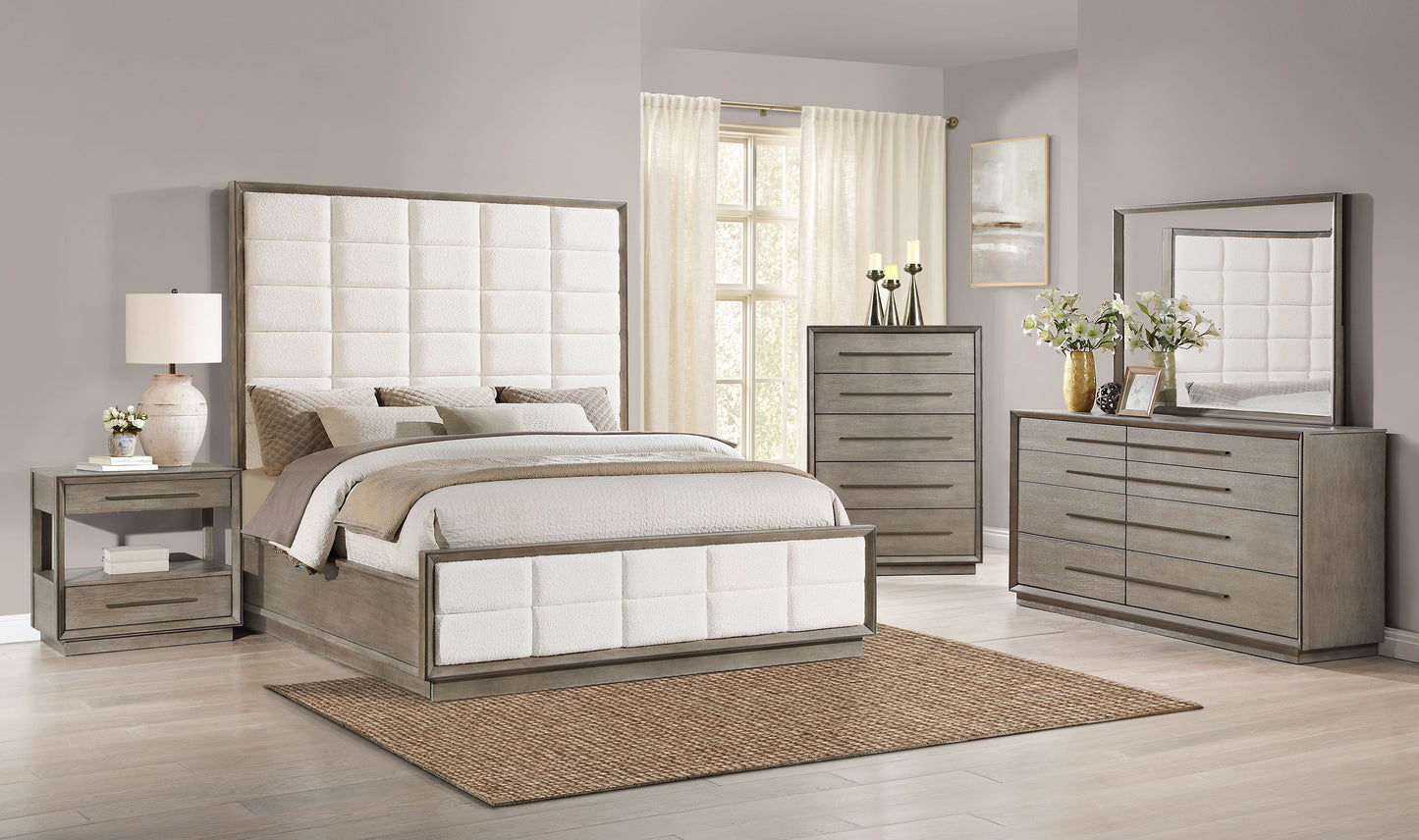 Durango 5-piece California King Bedroom Set Washed Oak