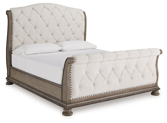 Ardenfield California King Upholstered Sleigh Bed