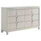 Olivia 5-piece Eastern King Bedroom Set Pearl White