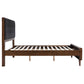 Robyn Wood Queen Panel Bed Dark Walnut