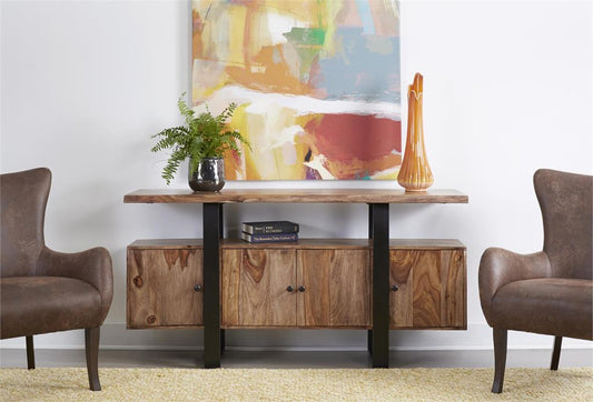 FOUR DOOR MEDIA CREDENZA