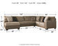 Abalone 3-Piece Sectional with Chaise