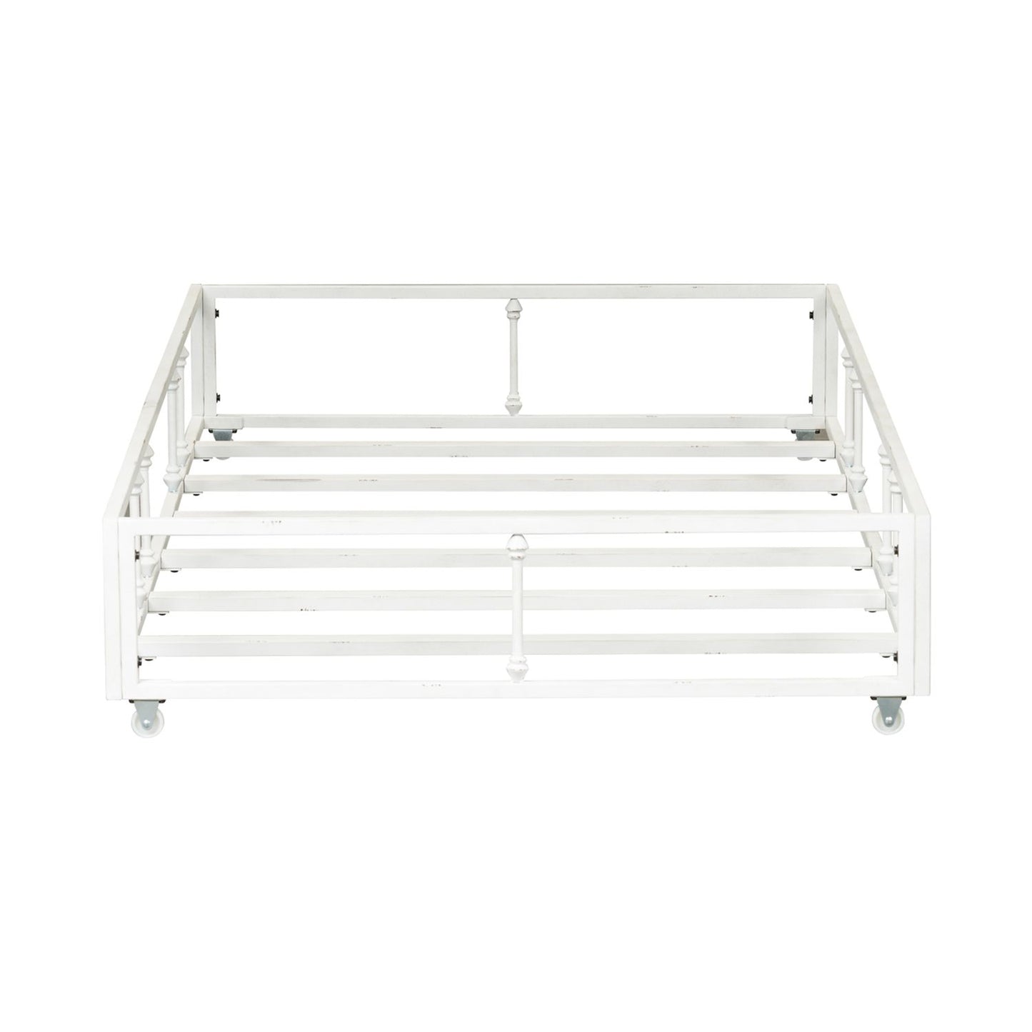 Vintage Series - Twin Metal Trundle - Antique White