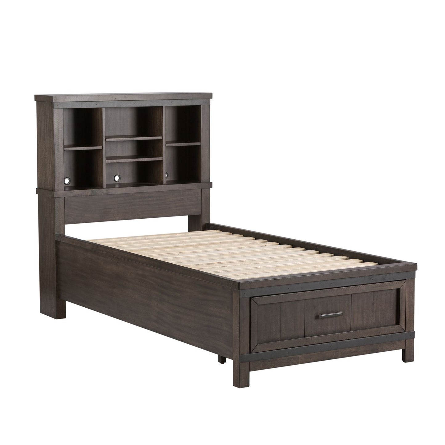 Thornwood Hills - Twin Bookcase Bed, Dresser & Mirror