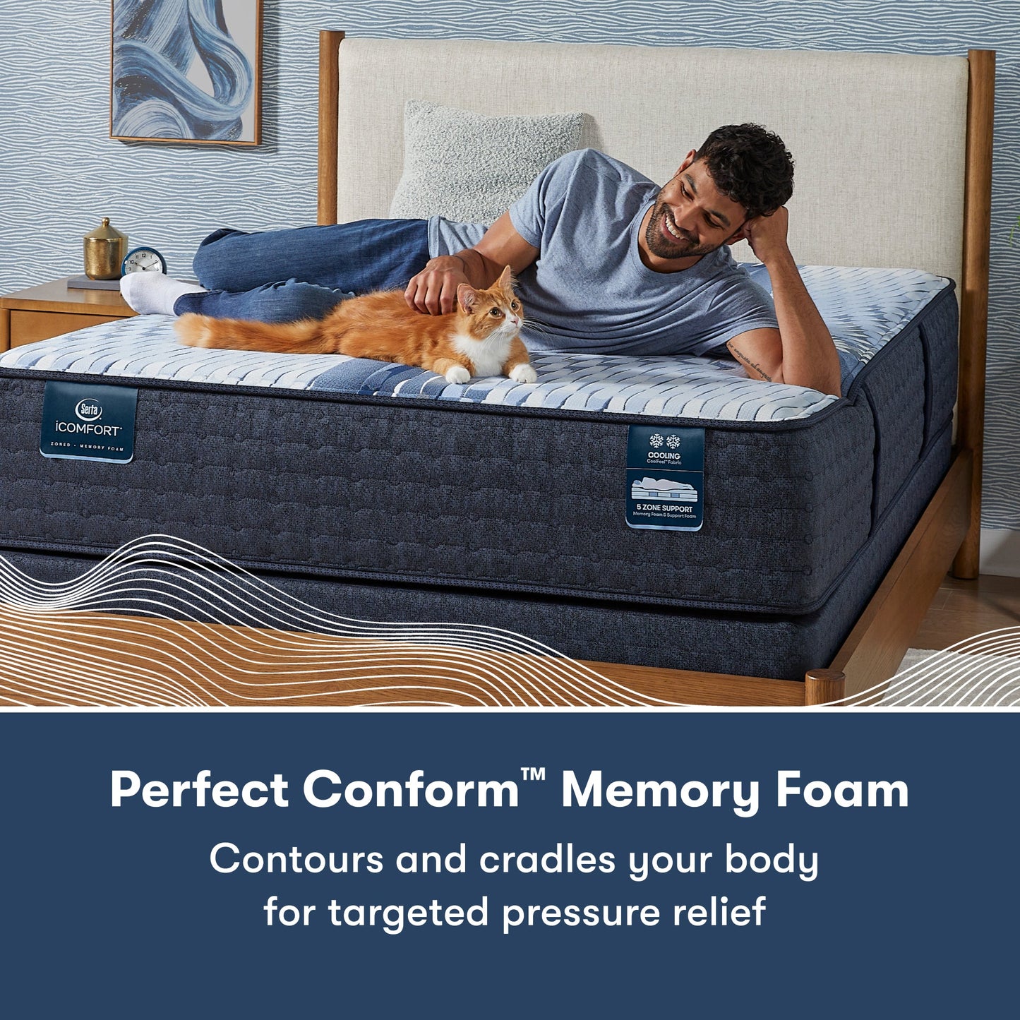 Serta iComfort Mattress Queen / Standard - 12" / Plush