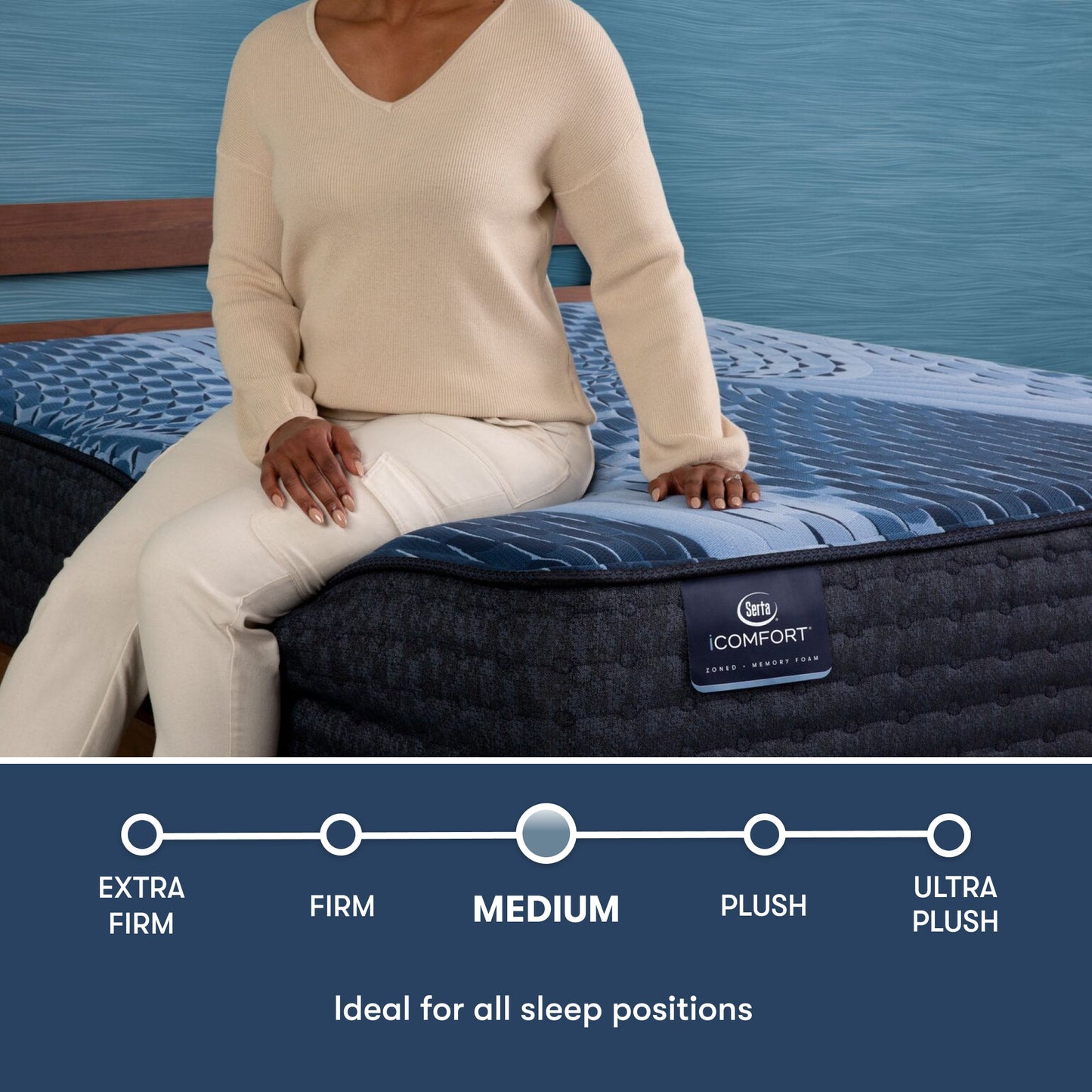 Serta iComfort Mattress Queen / Enhanced - 14" / Medium