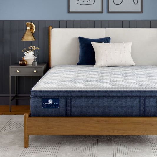 Serta iComfortPro Mattress Queen / Level 2 / Plush Pillow Top