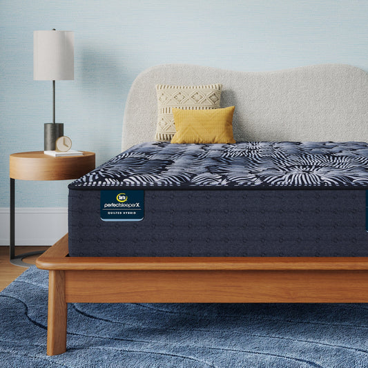 Serta Perfect Sleeper X Quilted Hybrid Mattress King / Level 1 / Firm