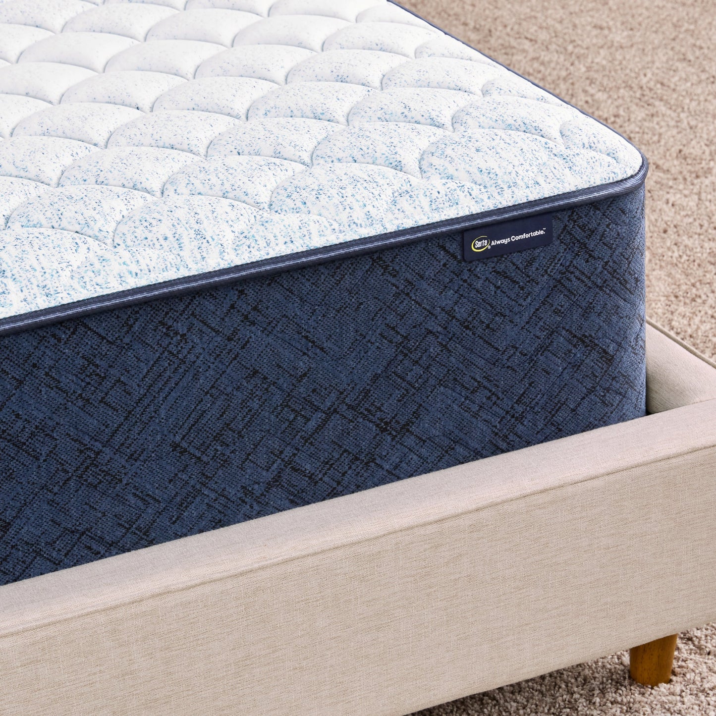 Serta Sleep to Go Foam Mattress in a Box Queen / Foam (12" Profile)