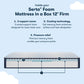 Serta Sleep to Go Foam Mattress in a Box Queen / Foam (12" Profile)