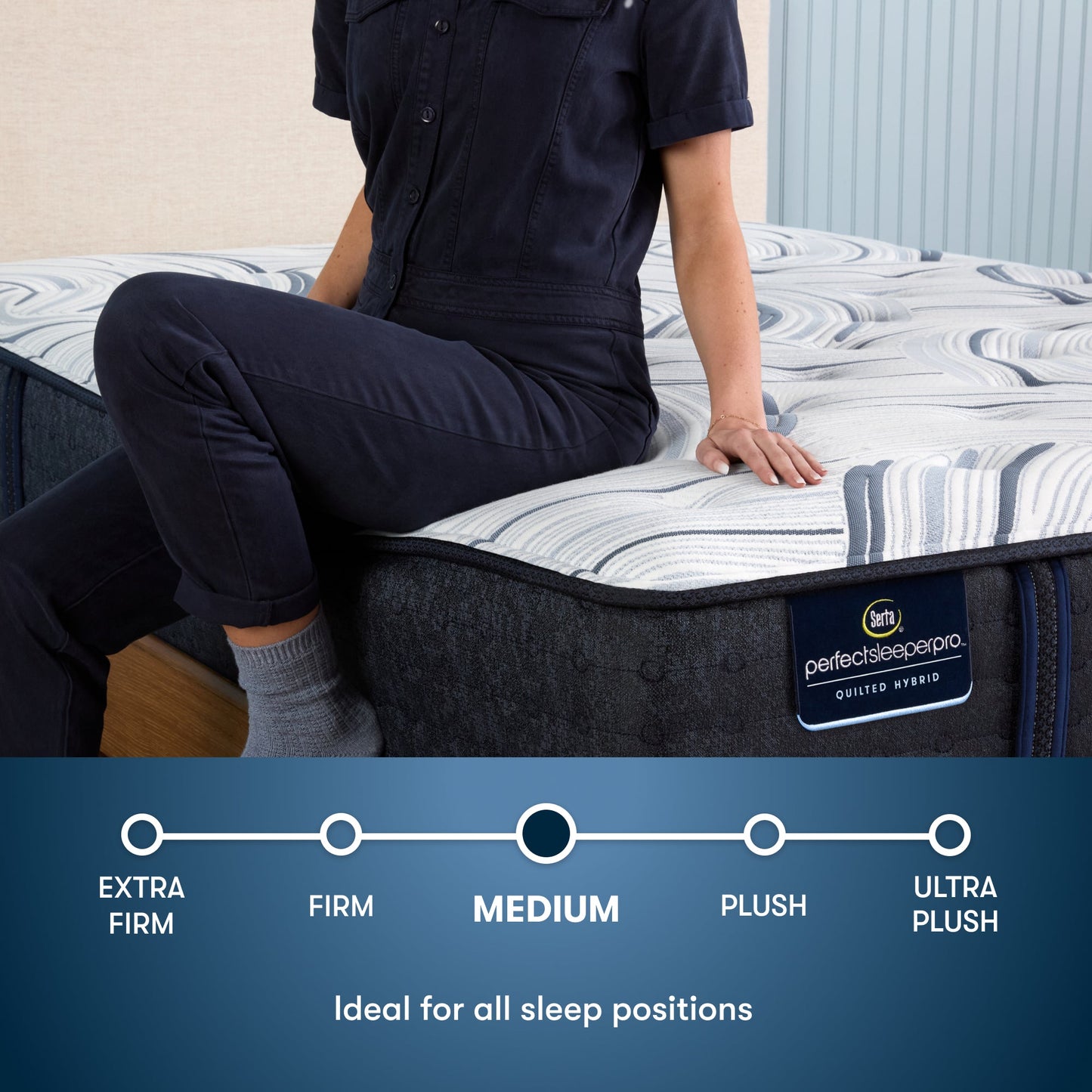 Serta Perfect Sleeper Pro Mattress Queen / Level 1 / Medium