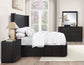 Henry Reeded Queen Bed, Espresso Finish