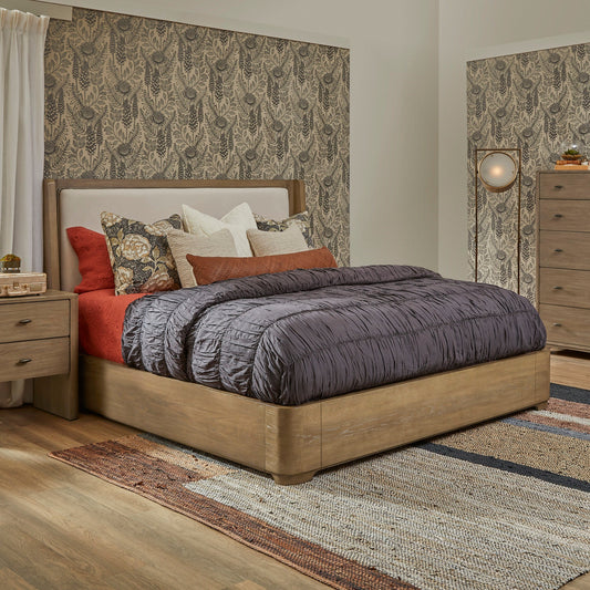 Normandy King Upholstered Bed