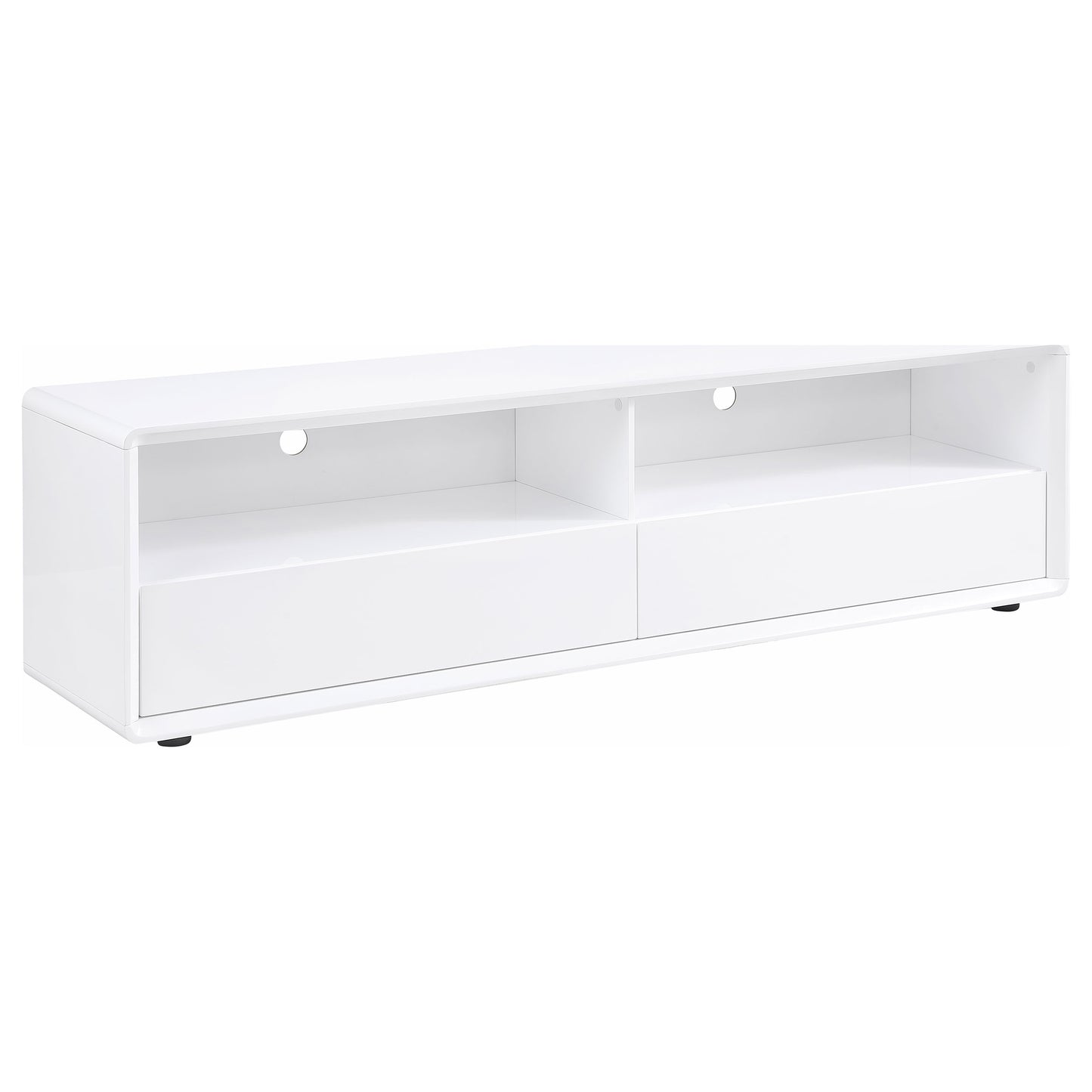 Ellice 71-inch TV Stand Media Console White