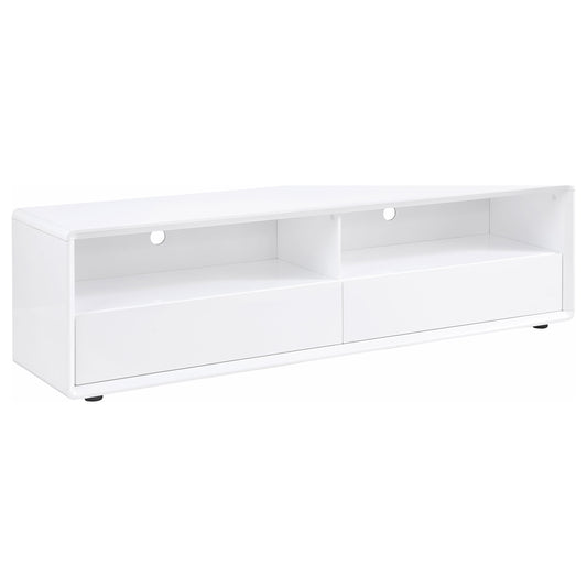 Ellice 71-inch TV Stand Media Console White