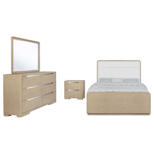 Ladera 4-piece California King Bedroom Set Light Elm